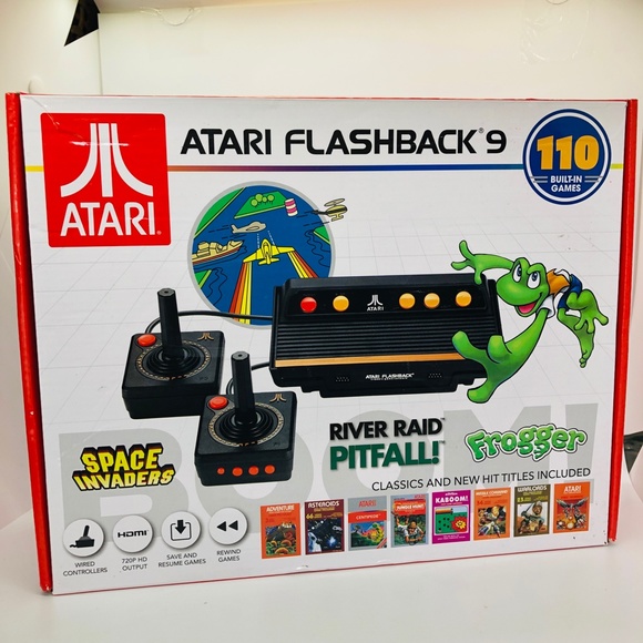 Atari Other - ATARI FLASHBACK 9 HDMI Game Consoles, 110 Games